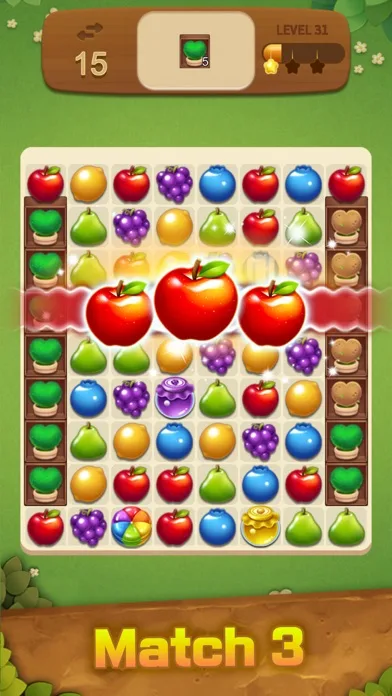 Fruits Magic : Match 3 Puzzle screenshot 1