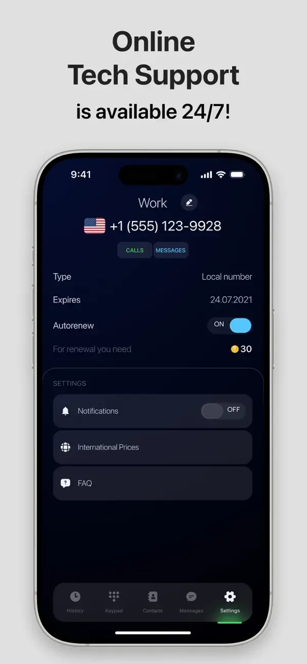 eSIM Plus: Second Phone Number screenshot 5