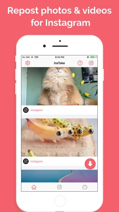 InsTake - for Instagram screenshot 1