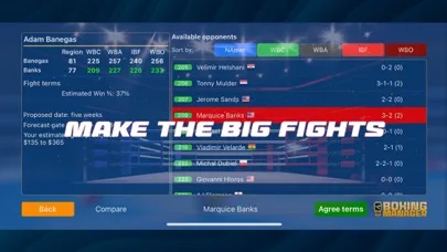 Boxing Manager screenshot 4