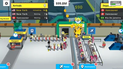 Idle Tap Airport screenshot 1