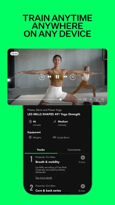 LES MILLS+: home workout app screenshot 3