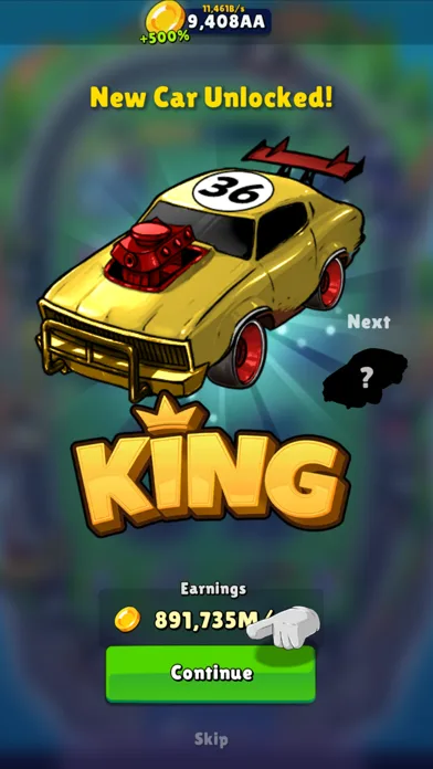 Merge Muscle Cars - Idle Games screenshot 3
