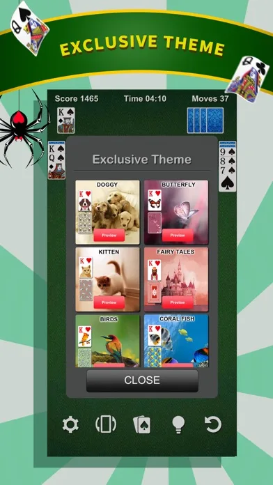 Spider Solitaire * Card Game screenshot 3