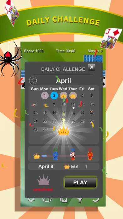 Spider Solitaire * Card Game screenshot 5