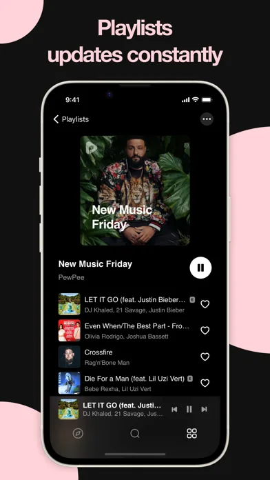 PewPee: Music Player Offline screenshot 3