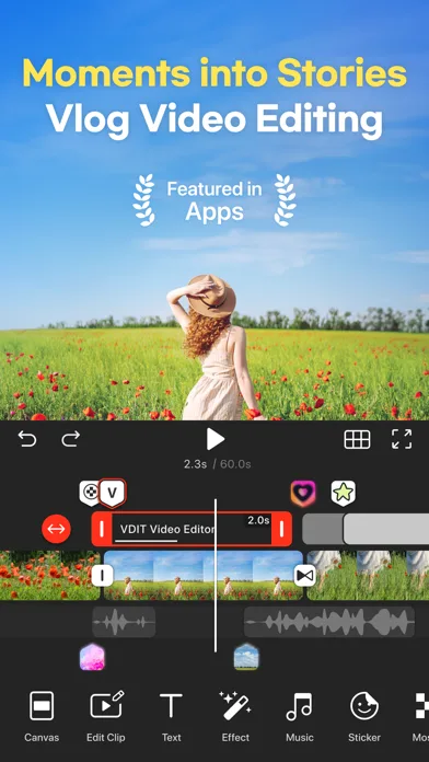 VDIT - Video & Subtitle Editor screenshot 1