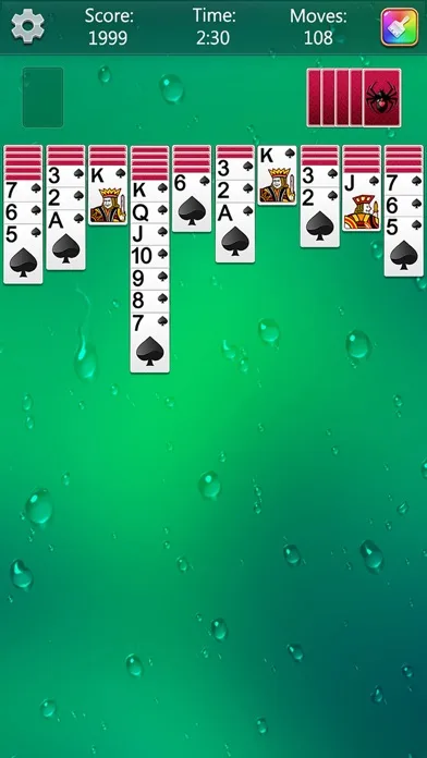 Spider Solitaire Fun screenshot 1