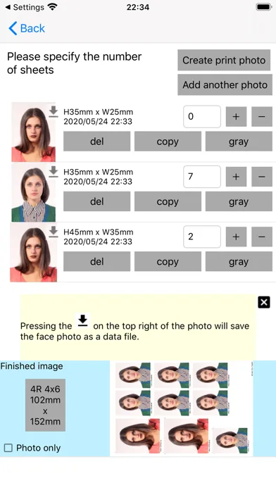 ID Photo application screenshot 5