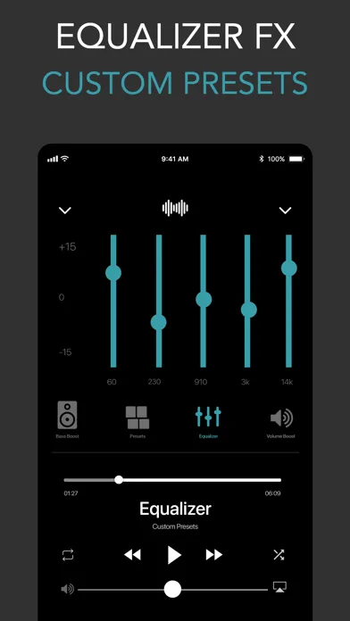 Bass Booster 3D + Volume Boost screenshot 2