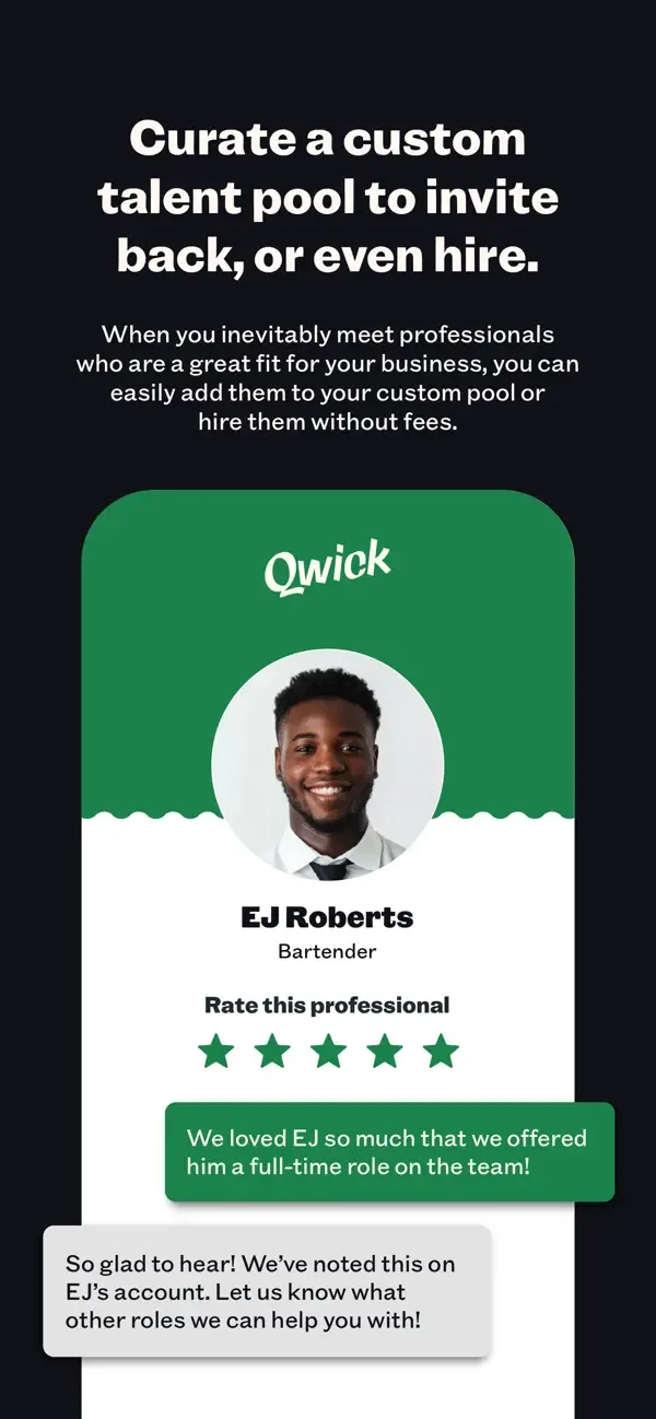 Qwick for Business screenshot 4