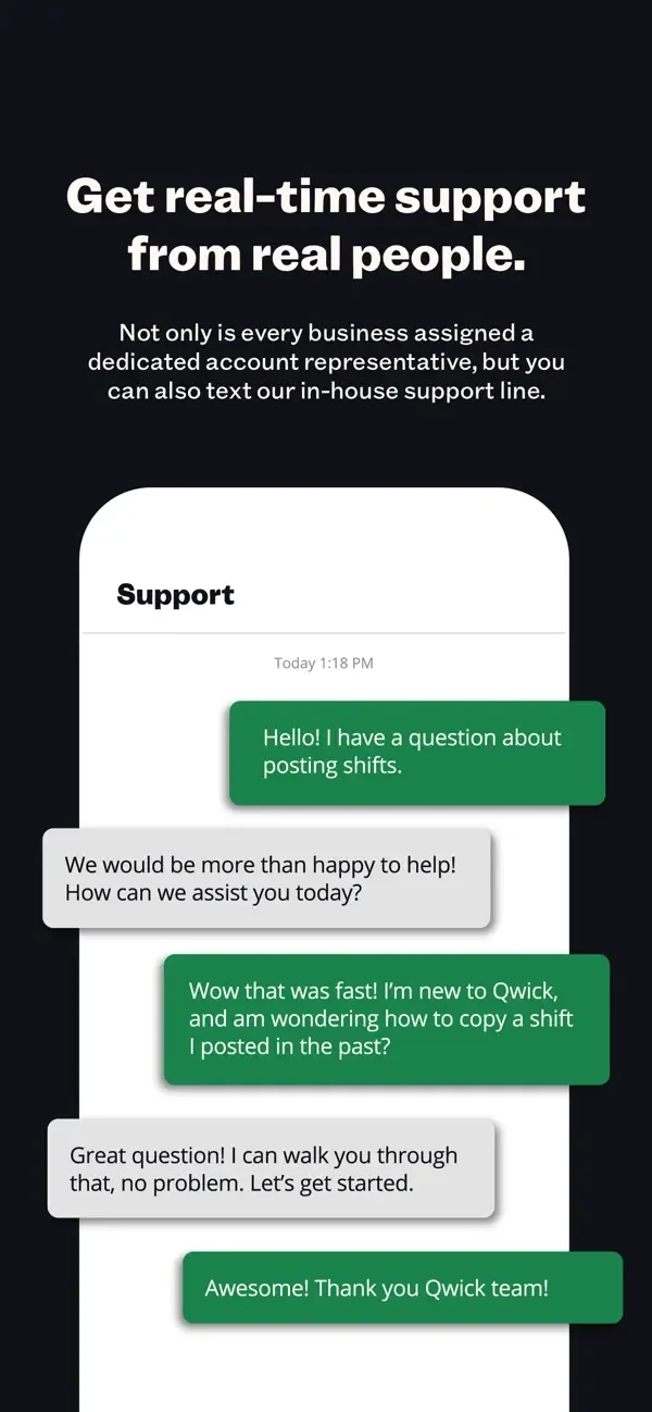 Qwick for Business screenshot 5
