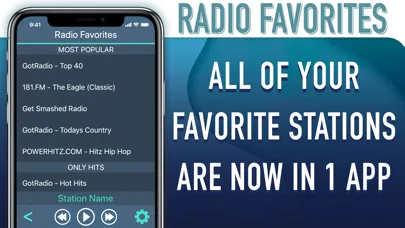 Radio Favorites screenshot 2