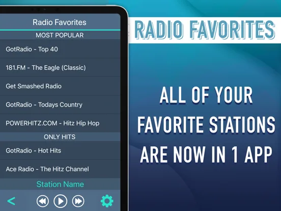 Radio Favorites screenshot 4