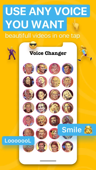 Voicer Famous AI Voice Changer screenshot 1