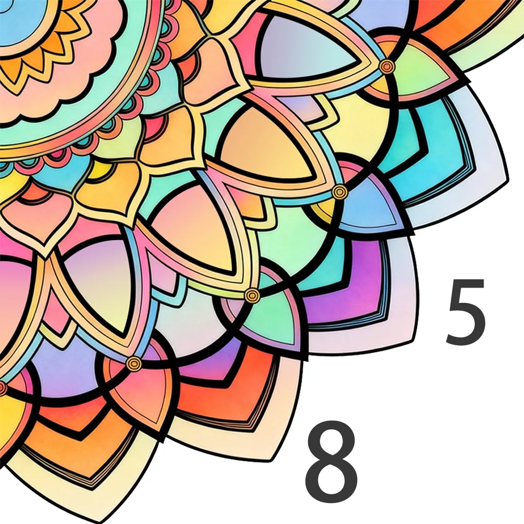 Classic Scene Color by Number