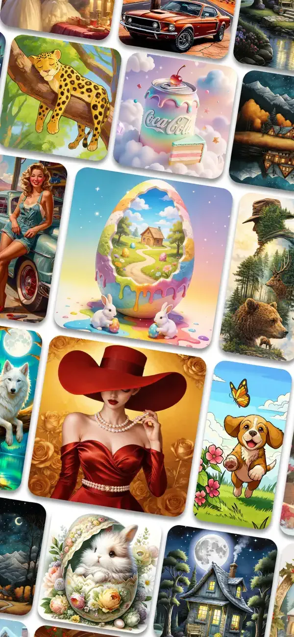 Classic Scene Color by Number screenshot 1