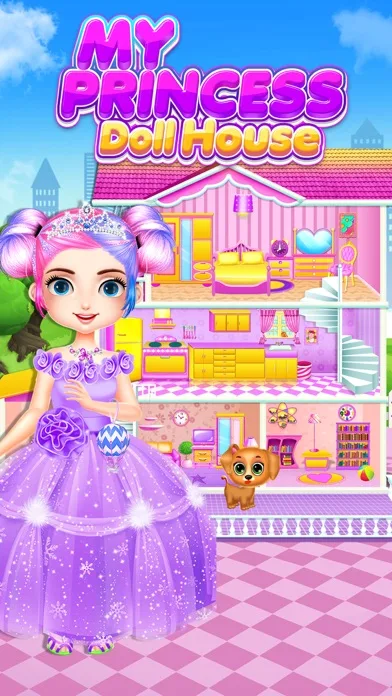 Baby Girls - Doll House Games screenshot 1