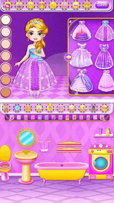 Baby Girls - Doll House Games screenshot 3