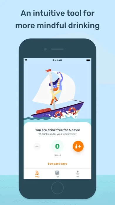 Less - Alcohol Tracker screenshot 1