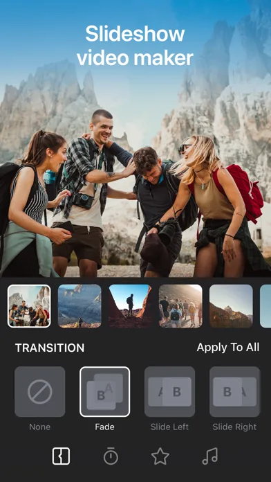 Slideshow Music Video Maker screenshot 1