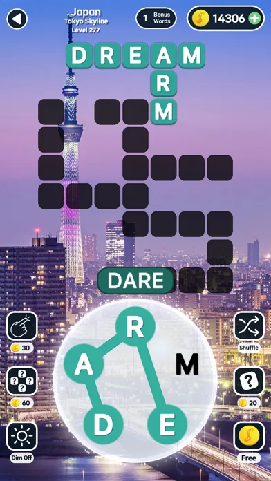 Word Swipe Connect World Quiz screenshot 4