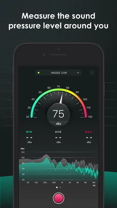Decibel - sound level meter screenshot 1