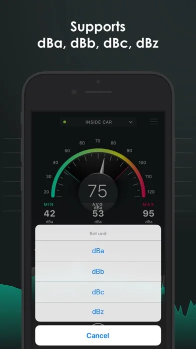 Decibel - sound level meter screenshot 4