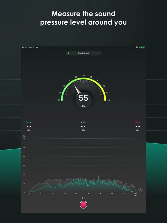 Decibel - sound level meter screenshot 5