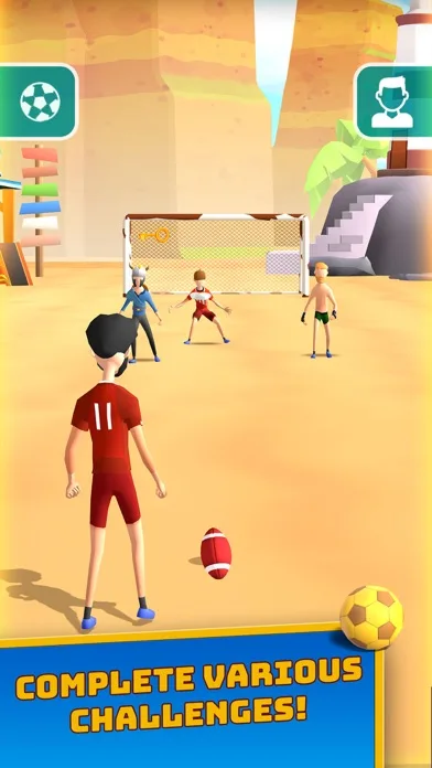 Flick Goal! screenshot 1