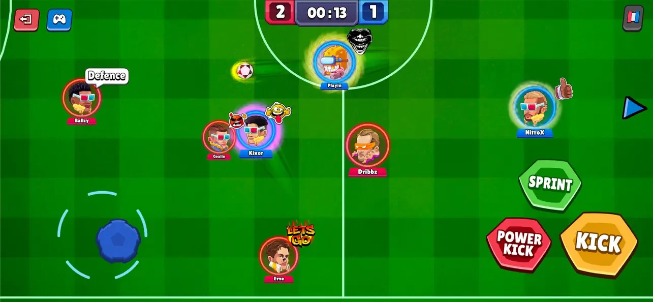MamoBall - Soccer Game screenshot 1