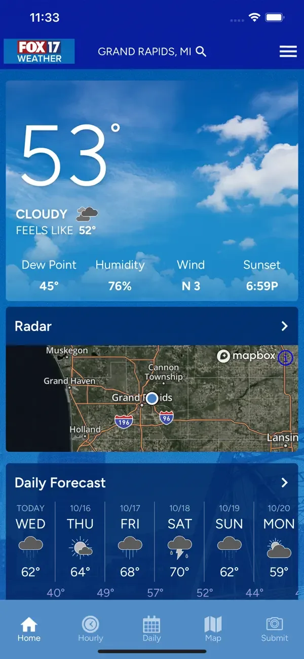 FOX 17 Weather – West Michigan screenshot 1