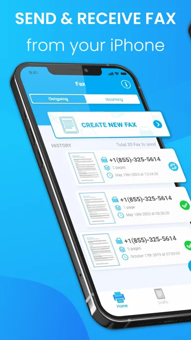 Fax From IPhone: Send &Receive screenshot 1