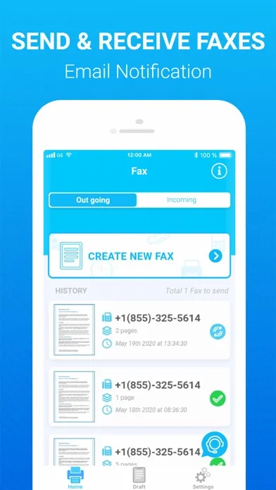 Fax From IPhone: Send &Receive screenshot 3