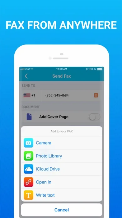 Fax From IPhone: Send &Receive screenshot 5