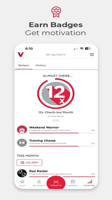 VASA Fitness Mobile screenshot 3