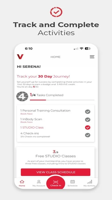 VASA Fitness Mobile screenshot 5