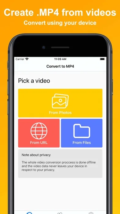 MP4 Maker - Convert to MP4 screenshot 1