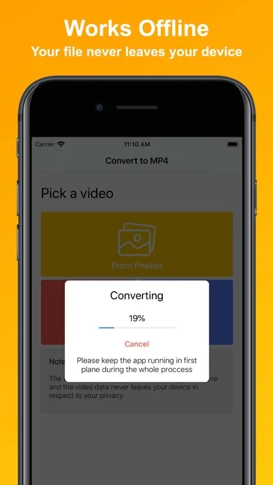 MP4 Maker - Convert to MP4 screenshot 2