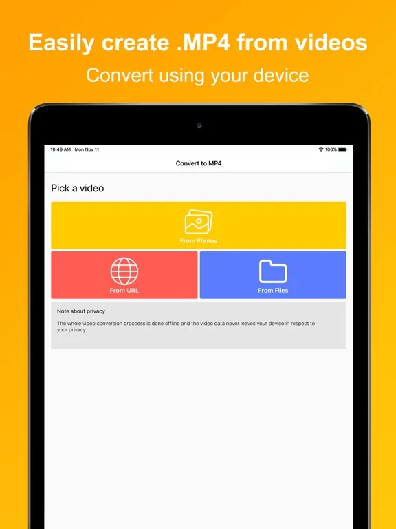 MP4 Maker - Convert to MP4 screenshot 4