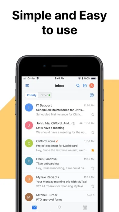 Titan Email: Contacts,Calendar screenshot 2