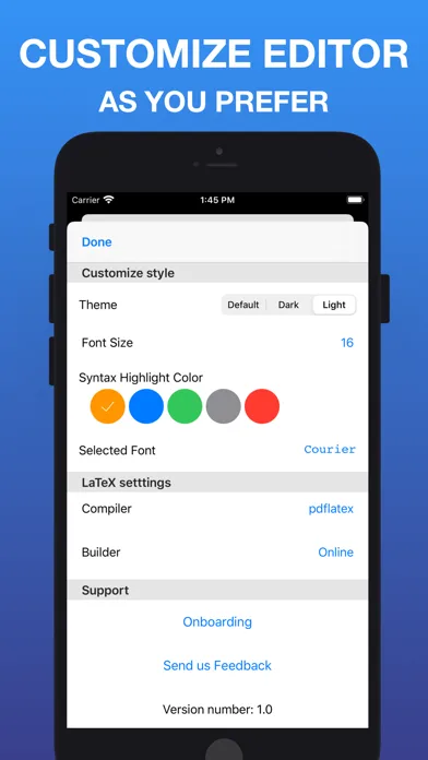 LaTeX Editor Tex Pro screenshot 4