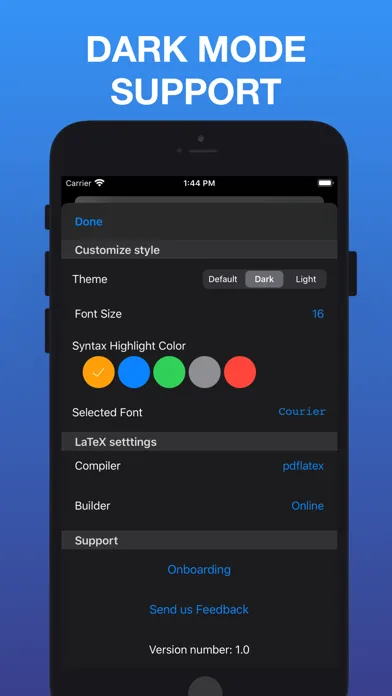LaTeX Editor Tex Pro screenshot 5