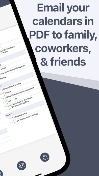 PDF Calendar - Print & Share screenshot 3