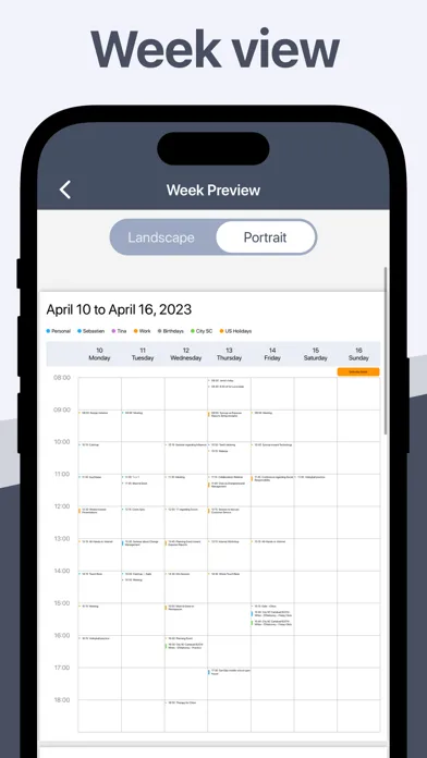 PDF Calendar - Print & Share screenshot 5