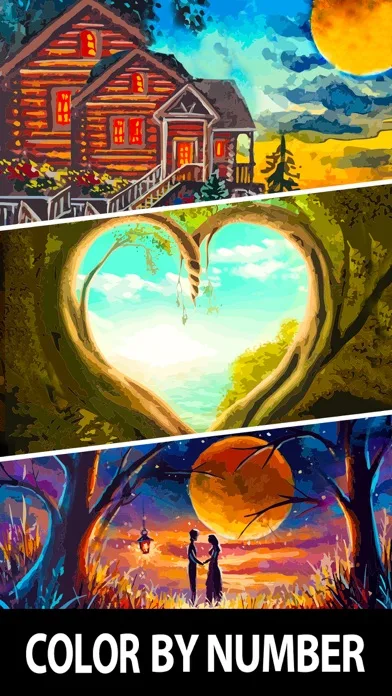 ColorPlanet® Oil Painting game screenshot 1