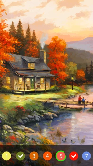 ColorPlanet® Oil Painting game screenshot 3