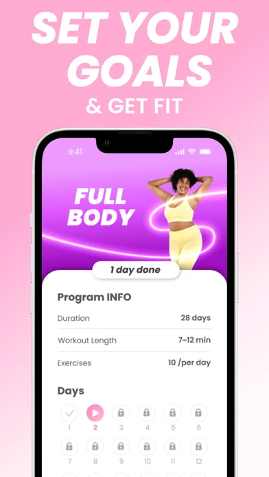 Workout & Women Fitness－Be Fit screenshot 4