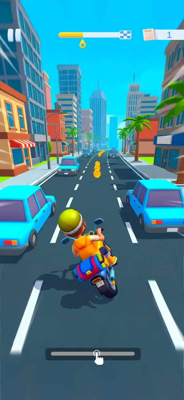 Paper Boy Race: Run & Rush 3D screenshot 5