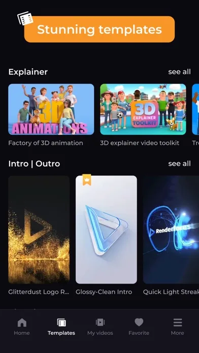 AI Video Maker - Renderforest screenshot 2